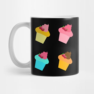 Cute colorful cupcakes Mug